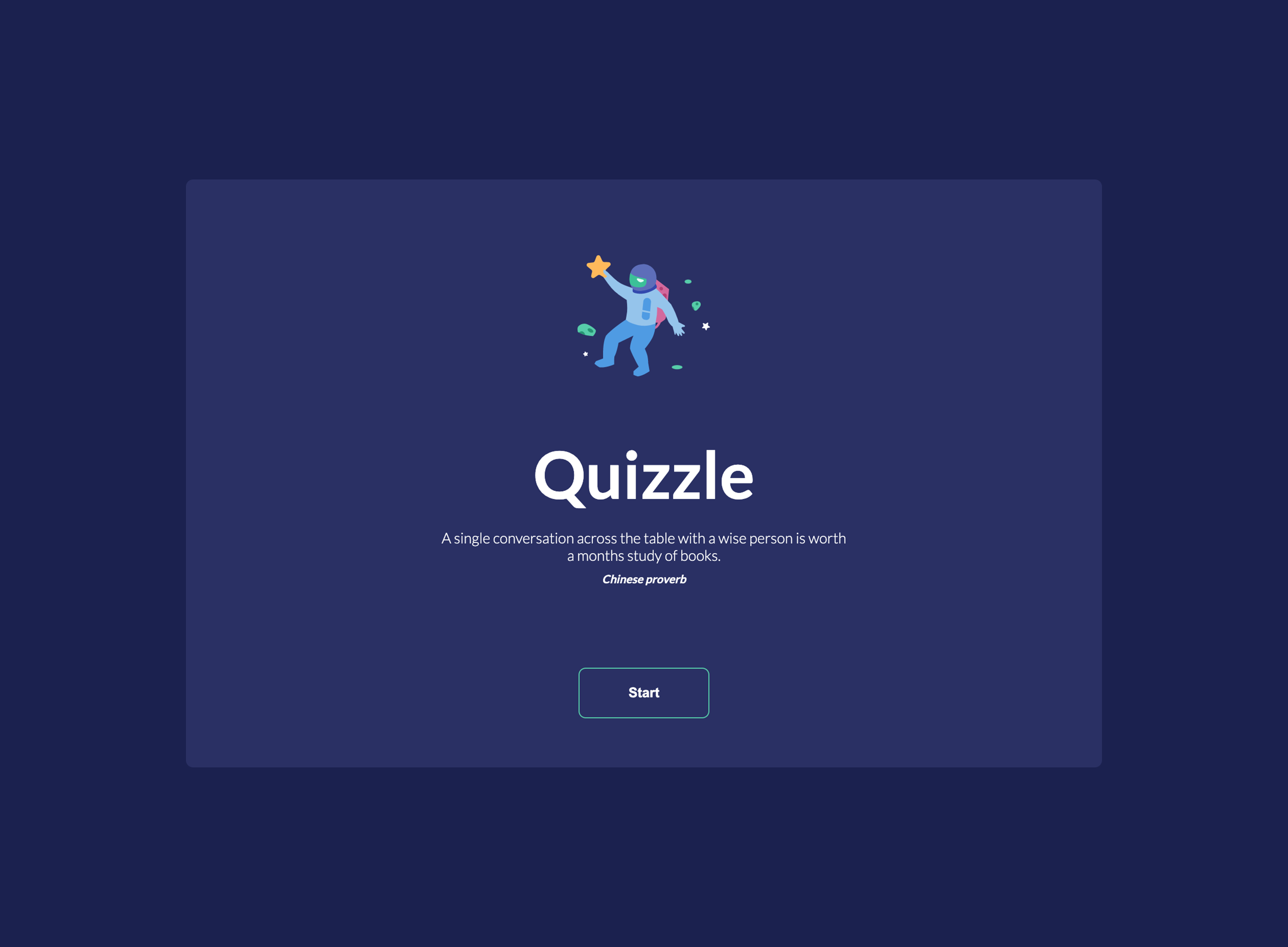 Quizzzle App